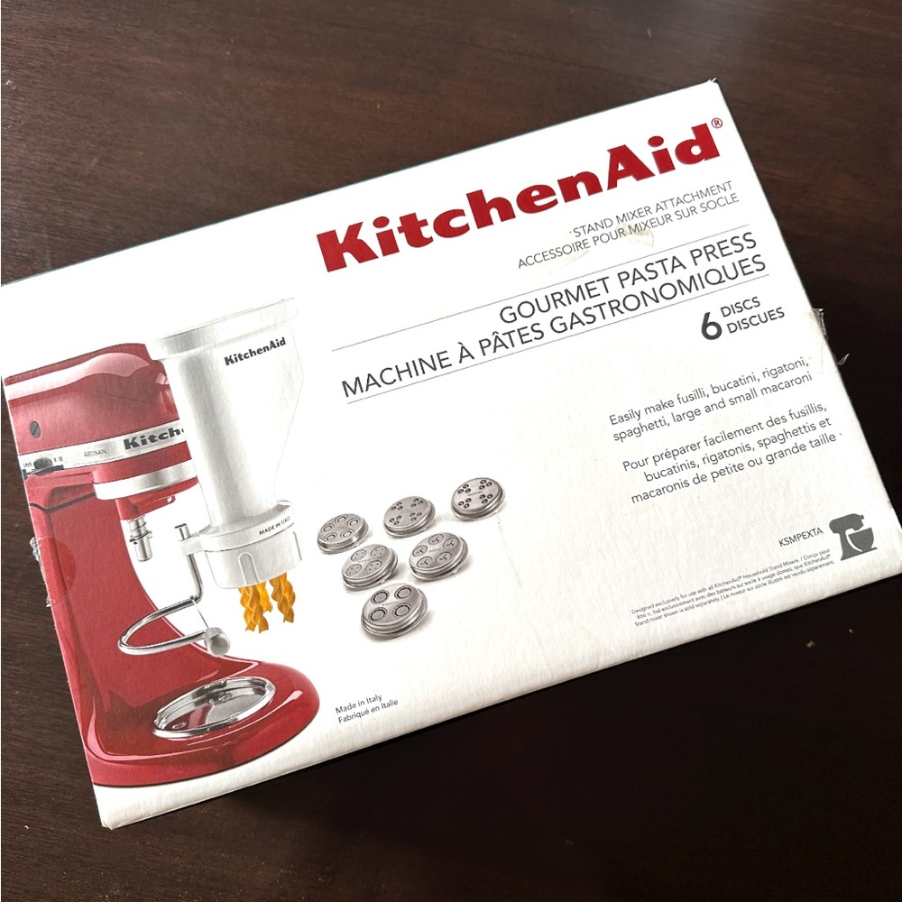 Kitchenaid Gourmet Pasta Press - only used twice